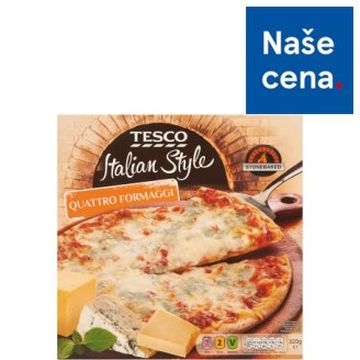 Tesco Italian Style Quattro Formaggi pizza 320g
