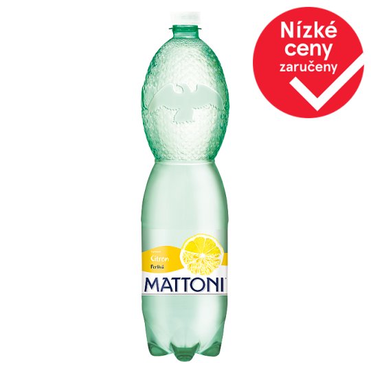 Mattoni Citron perlivá 1,5l