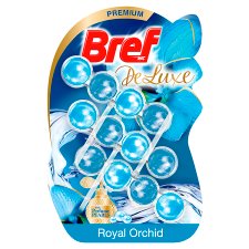 Bref DeLuxe Royal Orchid tuhý WC blok 3 x 50g