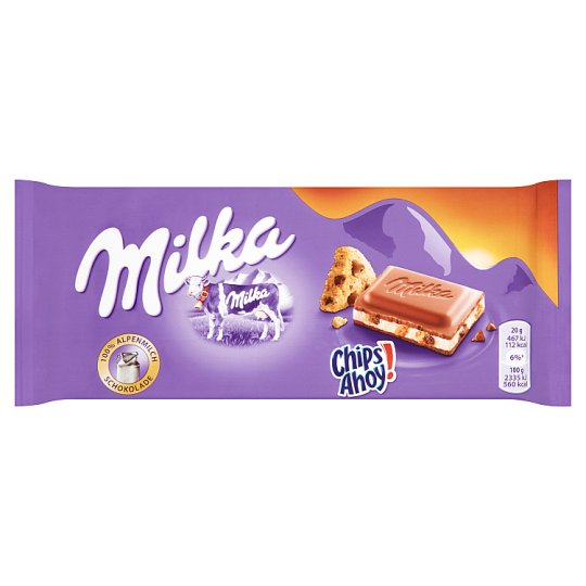 Milka Chips Ahoy! 100g Tesco Groceries