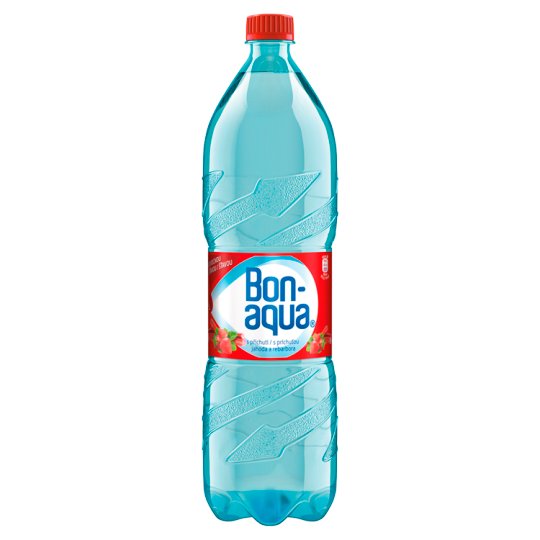 Bonaqua S příchutí jahoda a rebarbora 1,5l