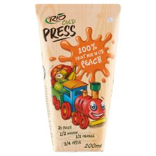 Rio Cold Press 100% ovocný mix s broskvemi 200ml