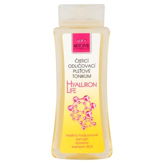 Bione Cosmetics Bio Hyaluron Life čisticí odličovací pleťové tonikum 255ml