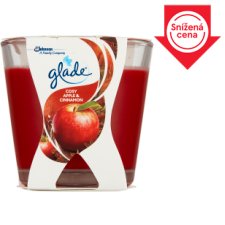 Glade Mini Cosy Apple & Cinnamon parfémovaná svíčka 70g