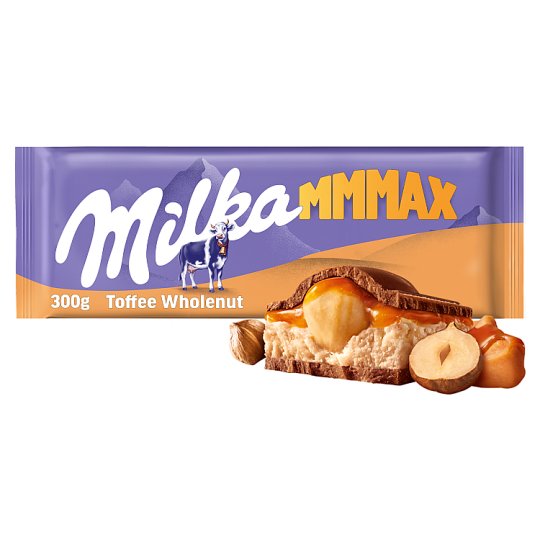 Milka Mmmax Toffee Whole Nuts 300g