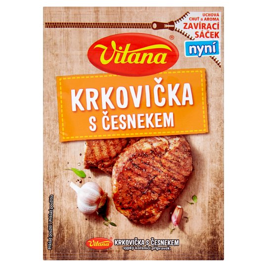 Vitana Krkovička s česnekem 28g