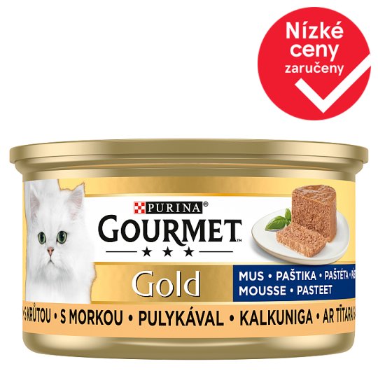 GOURMET Gold paštika s krůtou 85g