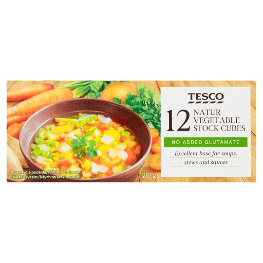 Tesco Zeleninový bujón kostky 12 x 10g