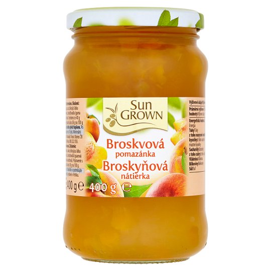 Sun Grown Broskvová pomazánka 400g