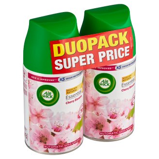 Air Wick Freshmatic Pure náplň do osvěžovače vzduchu květy třešní 2 x 250ml