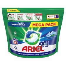 Ariel All-in-1 PODS, Kapsle Na Praní, 63 Praní