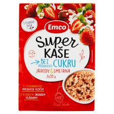 Emco Super Porridge Strawberries & Cream 3 x 55g (165g)