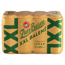 Zlatý Bažant Light Lager Beer 8 x 0.5L