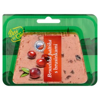 Paté Du Chef Bruselská paštika s brusinkami 125g