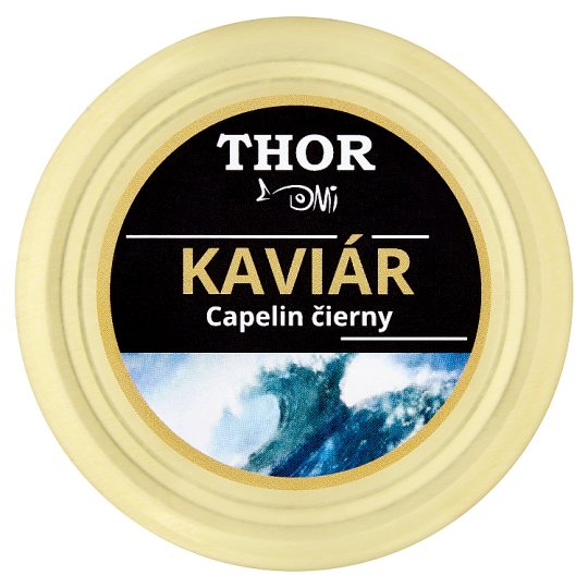 Thor Kaviár Capelin černý 50g