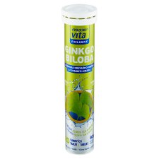 Maxi Vita Exclusive Ginkgo biloba s příchutí zeleného čaje a citronu 20 šumivých tablet 80g