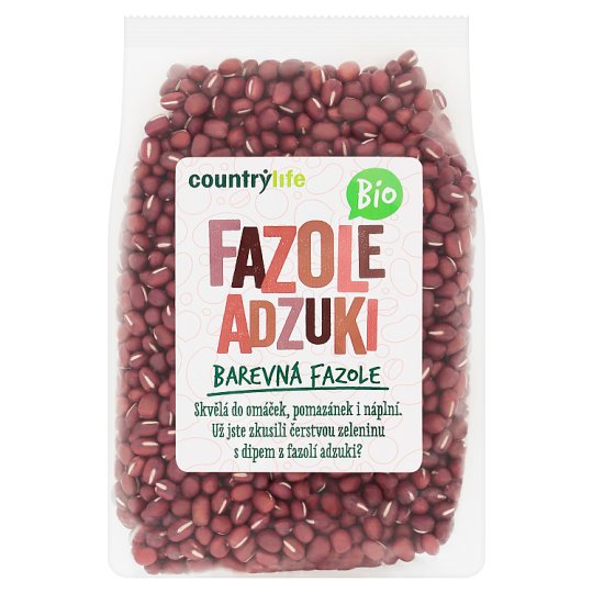 Country Life Bio fazole adzuki 500g