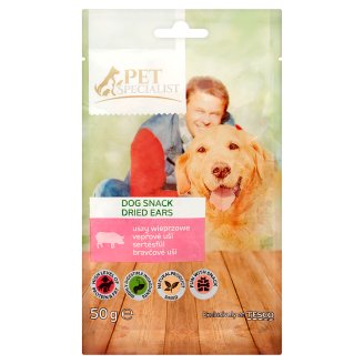 Tesco Pet Specialist Vepřové uši 50g