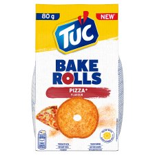 Tuc Bake Rolls Pizza Flavour 80g