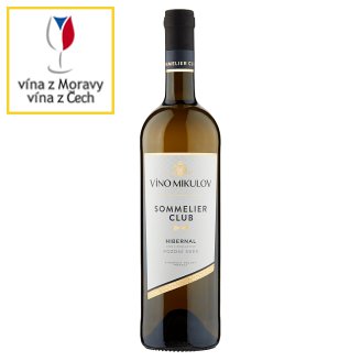 Víno Mikulov Sommelier Club Víno s přívlastkem Hibernal pozdní sběr polosuché bílé 0,75l