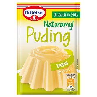 Dr. Oetker Naturamyl Puding s příchutí banánu 37g