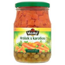 Hamé Peas with Carrots in Slightly Salty Pickle 330g