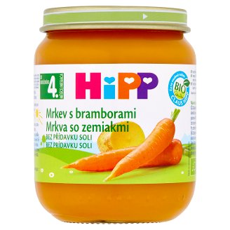 HiPP Bio mrkev s bramborami 125g