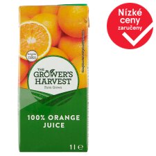 The Grower's Harvest 100% pomerančová šťáva 1l