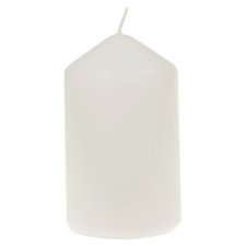 F&F Home Small Pillar Candle White 178g