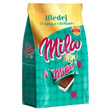 Sedita Mila Mini Crispy Wafers with Milk Cream Filling in Cocoa Coating 180g