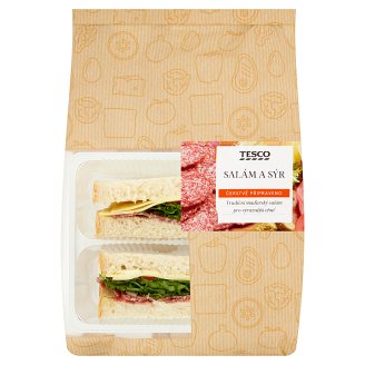 Tesco Sendvič salám a sýr 140g