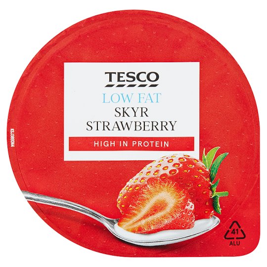 Tesco Skyr Strawberry 140g