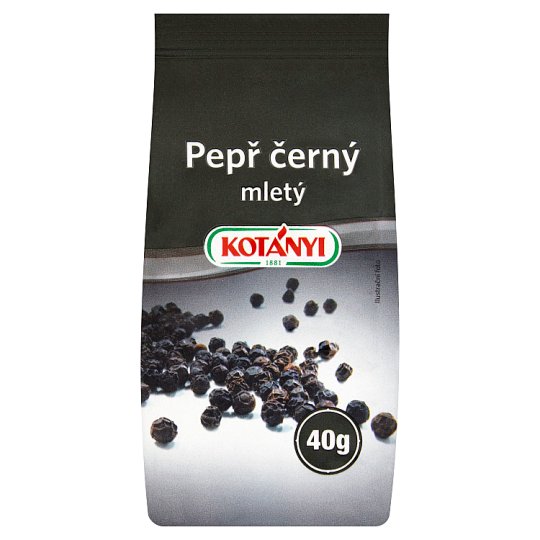 Kotányi Pepř černý mletý 40g