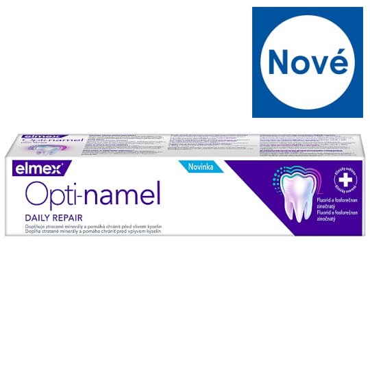 elmexⓇ Opti-namel Daily Repair zubní pasta 75ml - Tesco Potraviny