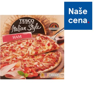 Tesco Italian Style Ham pizza 320g