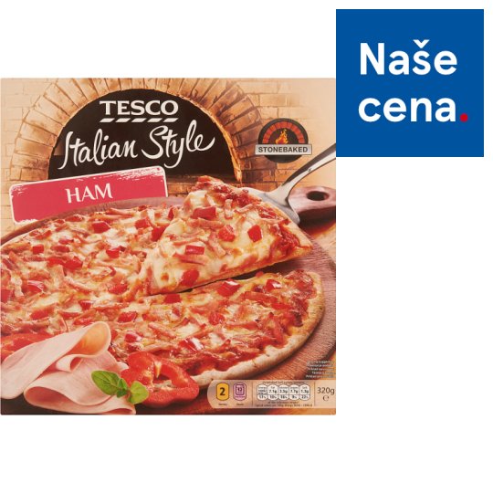 Tesco Italian Style Ham pizza 320g