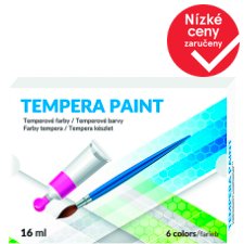 Tempera Paint 6 Colors 16ml