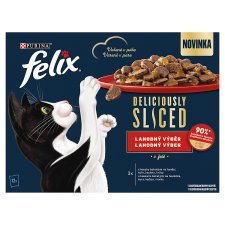 FELIX Deliciously Sliced Delicious Selection in Jelly 12 x 80g