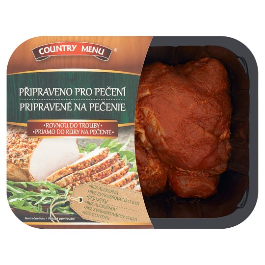 Country Menu Masitá vepřová žebra v BBQ marinádě