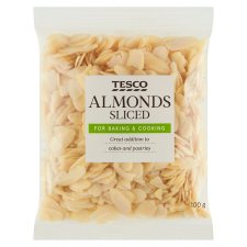 Tesco Almonds Sliced 100g