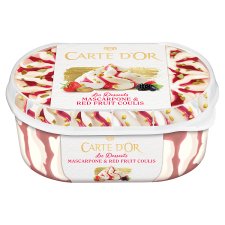 Carte d'Or Mascarpone a Red Fruit Coulis zmrzlina 900ml