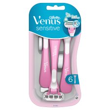 Gillette Venus Sensitive Disposable Razors, Pack Of 3