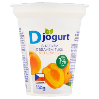 D jogurt meruňkový 150g