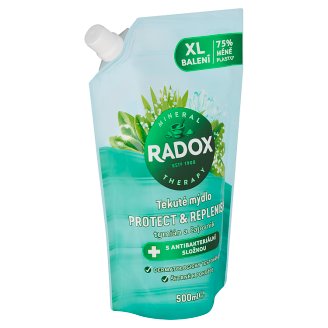Radox Protect + Replenish tekuté mýdlo náhradní náplň 500ml