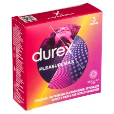 Durex Pleasuremax Regular Fit Condoms 3 pcs