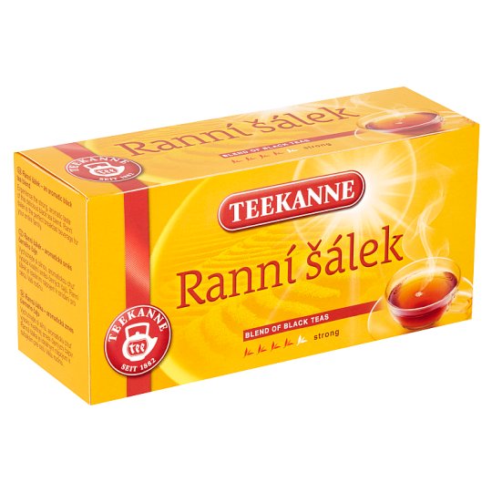 TEEKANNE Ranní šálek, černý čaj, 20 sáčků, 35g