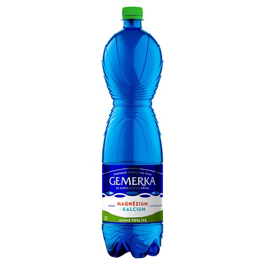 Gemerka Magnézium + vápník jemně perlivá 1,5l