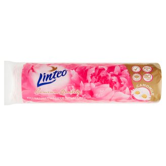 Linteo Elite Kosmetické vatové polštářky s vůní heřmánku 80 ks