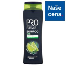 Tesco Pro Formula For Men Šampón pro muže Lime 400ml