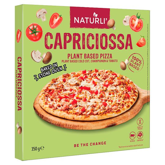 Naturli' Pizza Capricciosa 350g